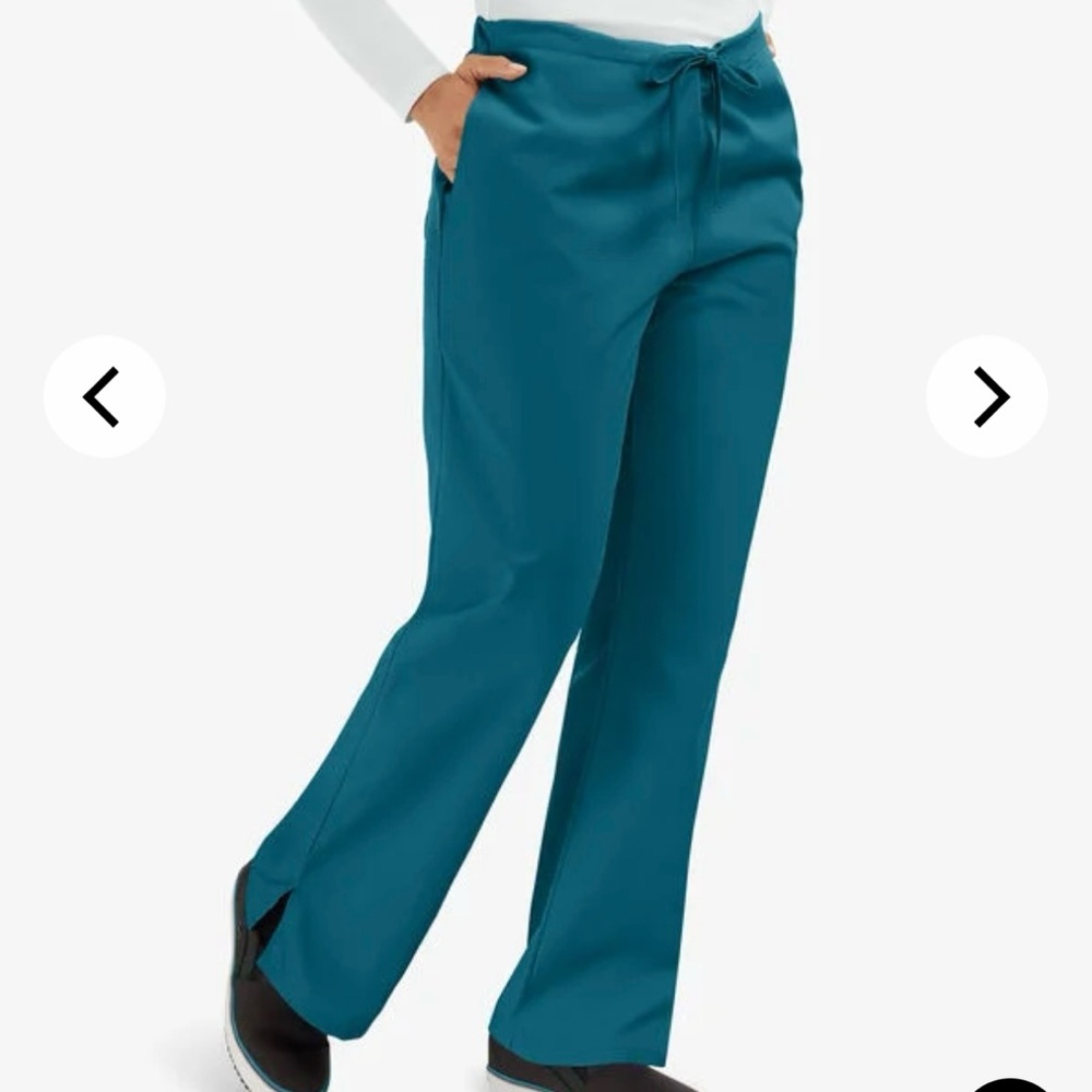 Women's Caribbean Blue Cherokee Scrub Pants
